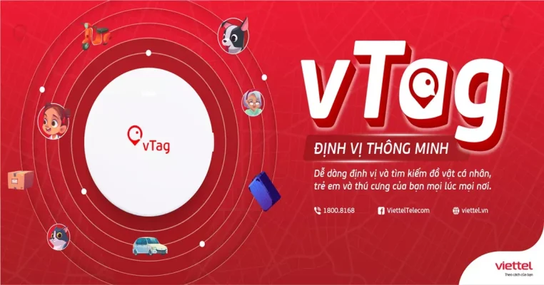 ĐỊNH VỊ THÔNG MINH VTAG VIETTEL