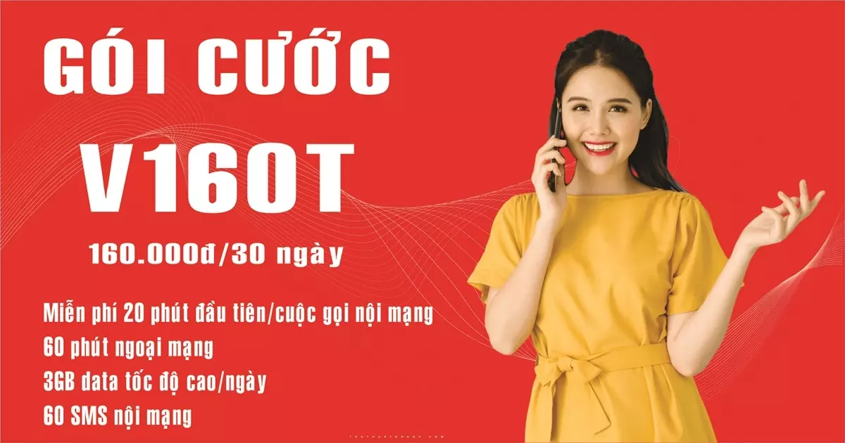 GÓI V160T VIETTEL BIÊN HÒA